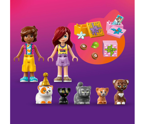 LEGO Friends 42666 Kocie przyjęcie urodzinowe i domek na drzewie - 1331630 - zdjęcie 4